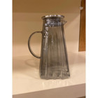 Sürahi Cam Füme Metal Kapak - 1,5 lt