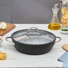 Karaca Biogranit Lopus Karnıyarık Tencere 30 Cm Siyah