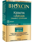 Bioxcin Tüm Saç Tipleri Için Keratin ve Argan Besleyici, Onarıcı ve Nemlendirici Bakım Şampuanı 300 ml