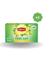 Lipton Limonlu Yeşil Çay 20'li - (1 Adet)