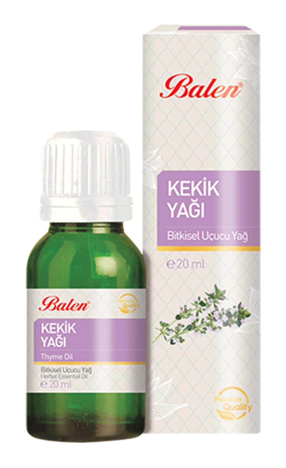 Balen Kekik Yağı 20 Ml Doğal Bitkisel Uçucu Yağ İçilebilir