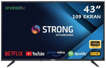 Strong MT43ES4000 43 inç FULL HD 108 Ekran Flat Uydu Alıcılı Smart Led Android Televizyon