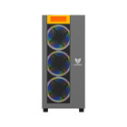 Blueforce Spectra RGB Mesh Sıvı Soğutmalı 6 Fanlı Siyah Dikey Kullanım ITX Oyuncu Bilgisayar Kasası