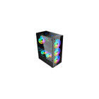 Gameforce GF-8307 RGB Sıvı Soğutmalı 6 Fanlı Siyah Dikey Kullanım Mid Tower Oyuncu Bilgisayar Kasası