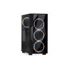 Dark Diamond Pro RGB Mesh Sıvı Soğutmalı 8 Fanlı Siyah Dikey Kullanım Mid Tower Oyuncu Bilgisayar Kasası
