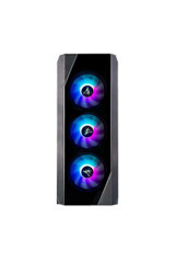 Zalman N5 TF RGB Mesh Sıvı Soğutmalı 9 Fanlı Siyah Dikey Kullanım ATX Oyuncu Bilgisayar Kasası