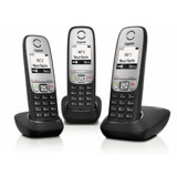 Gigaset A415 Trio 100 Kayıt 3 Ahize Telsiz Telefon