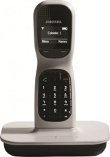 Switel DF 1001 Colombo One 250 Kayıt 1 Ahize Telsiz Telefon Mavi
