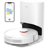Dreame D10 Plus Haritalı Moplu Islak Kuru 4000 Pa Beyaz Robot Süpürge ve Paspas