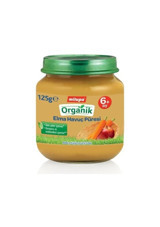 Milupa Elma Havuç Laktozsuz Tahılsız Organik Meyveli Kavanoz Maması 125 gr