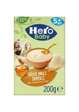 Hero Baby Ballı İrmikli Laktozsuz Tahıllı Kaşık Maması 200 gr