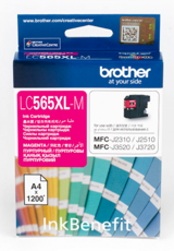 Brother LC565XL-M Orijinal Kırmızı Mürekkep Kartuş