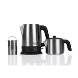 Arnica IH33150 Çelik Demlikli 1800 W Çelik Gövdeli İnox Retro Çay Makinesi