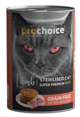 Pro Choice Sterilised Kısırlaştırılmış Kuzu Etli Yetişkin Yaş Kedi Maması 400 gr