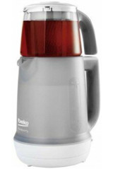 Beko 2211 Teaparty Cam Demlikli 1650 W Plastik Gövdeli Gri Vintage Çay Makinesi