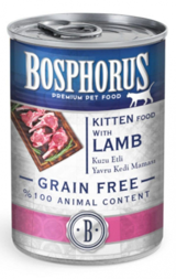 Bosphorus Tahılsız Kuzu Etli Yavru Yaş Kedi Maması 415 gr