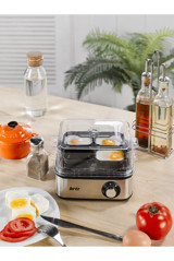 Briz BR360 8'li 500 W Çelik İnox Yumurta Haşlayıcı