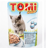 Tomi Junior Pouch Hindili Tavuklu Soslu Yavru Yaş Kedi Maması 100 gr