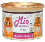 Mio İşkembe Kuzu Etli Yetişkin Yaş Kedi Maması 85 gr