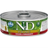 N&D Prime Narlı Tavuklu Yavru Yetişkin Yaş Kedi Maması 80 gr