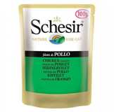 Schesir Pouch Tavuklu Yetişkin Yaş Kedi Maması 100 gr