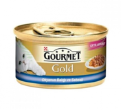 Gourmet Gold Okyanus Balıklı Sebzeli Yetişkin Yaş Kedi Maması 85 gr