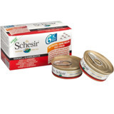 Schesir Karidesli Ton Balıklı Jöleli Yetişkin Yaş Kedi Maması 50 gr