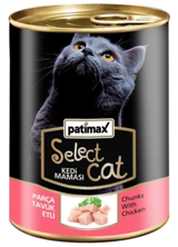 Patimax Parça Tavuklu Yetişkin Yaş Kedi Maması 400 gr