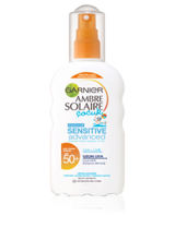 Garnier Ambre Solaire Sensitive Advanced 50+ Faktör Yağlı Bebek ve Çocuk Güneş Kremi 200 ml
