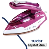 Goldmaster 1250 W Seramik Tabanlı Yatay Şok Buharlı Ütü