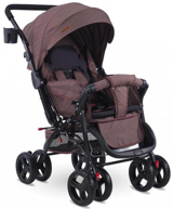 Babyhope BH603 Katlanabilir 360 Derece Dönen Tam Yatar Puset Bebek Arabası Antrasit