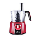 Stilevs Maxi Chef Doğrayıcılı Rendeli 1000 W Mini Mutfak Robotu Kırmızı