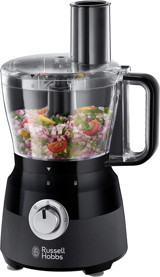 Russell 24732-56 Doğrayıcılı Rendeli Çırpıcılı 600 W Siyah Mutfak Robotu