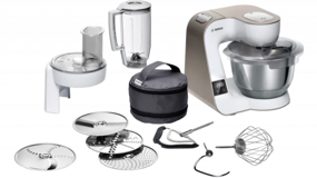 Bosch MUM5XW20 Doğrayıcılı Rendeli Çırpıcılı 1000 W Beyaz Mutfak Robotu
