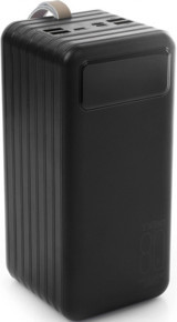 Powerway TX80 80000 mAh Hızlı Şarj Işıklı Dijital Göstergeli Lightning Çoklu Kablolu Powerbank