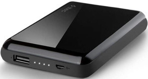 Ttec ReCharger 5000 mAh Micro USB Kablolu Powerbank Siyah