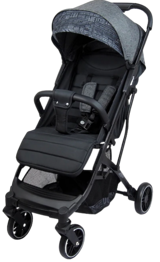 Prego Baby Lotus Katlanabilir Tek Elle Kapanan 360 Derece Dönen Tam Yatar Kabin Tipi Puset Bebek Arabası Füme