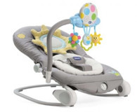 Chicco Balloon Bouncer Oyuncaklı 4 Kademeli Ana Kucağı Gri