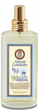 Eyüp Sabri Tuncer Alaçatı Amber Lavanta Misk Cam Şişe Kolonya 150 ml