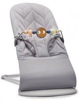 BabyBjörn Bliss Petal Oyuncaklı 3 Kademeli Ana Kucağı Gri