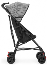 Moony Baby MB108 Stork Katlanabilir 360 Derece Dönen Kabin Tipi Baston Bebek Arabası Gri