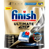 Finish Ultimate Plus Hepsi 1 Ada Tablet Bulaşık Makinesi Deterjanı 20 Adet