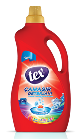 Tex Canlı Renkler 41 Yıkama Renkliler İçin Sıvı Deterjan 2.5 lt