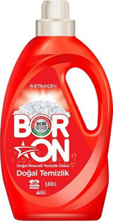 Boron Doğal Temizlik 26 Yıkama Beyazlar ve Renkliler İçin Sıvı Deterjan 1690 ml