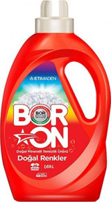 Boron Doğal Renkler 26 Yıkama Renkliler İçin Sıvı Deterjan 1690 ml