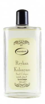 Mecitefendi Reyhan Cam Şişe Kolonya 200 ml