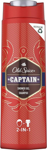 Old Spice Captain Tüm Saçlar İçin Çam Ağacı Erkek Şampuanı 400 ml