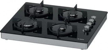 Bosch POP0C6O10O Siyah Cam 4 Gözlü Doğalgazlı Set Üstü Ocak