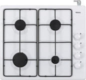 Regal SO 6040 B Emaye 4 Gözlü Doğalgazlı Set Üstü Beyaz Ocak