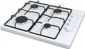 Luxell LX-420 Emaye 4 Gözlü Doğalgazlı Set Üstü Beyaz Ocak